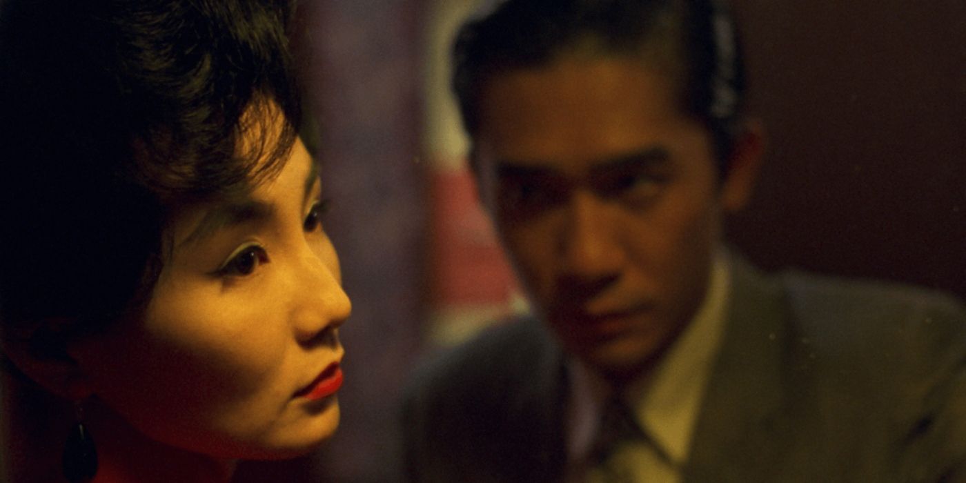 In the Mood for Love, starring Maggie Cheung and Tony Leung