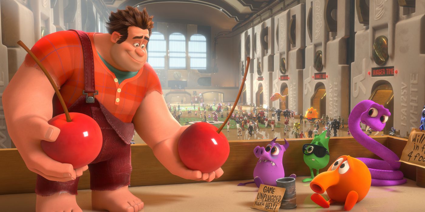 Wreck-It Ralph John C. Riley as Ralph tries to hand out cherries